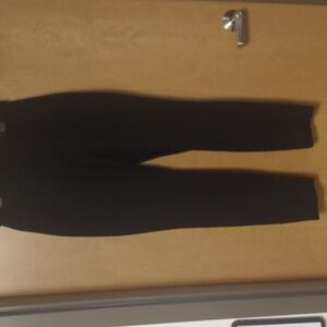 Banana Republic Sloan Trousers • High Waist Straight Leg Pants • Black Stretch 4